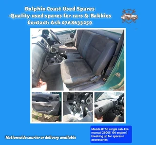 Mazda Bt50 single cab lwb stripping