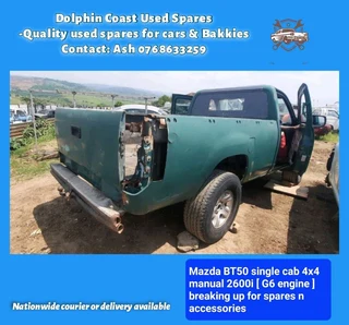 Mazda Bt50 single cab lwb stripping