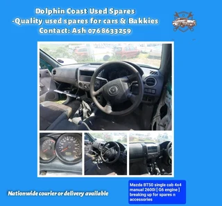 Mazda Bt50 single cab lwb stripping