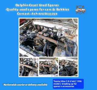 Toyota hilux 2.8 diesel lwb stripping