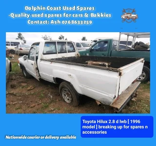 Toyota hilux 2.8 diesel lwb stripping