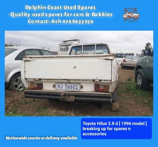 Toyota hilux 2.8 diesel lwb stripping