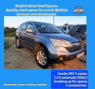Honda CRV 2.0 petrol auto stripping