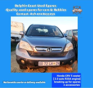 Honda CRV 2.0 petrol auto stripping