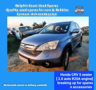Honda CRV 2.0 petrol auto stripping