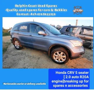 Honda CRV 2.0 petrol auto stripping