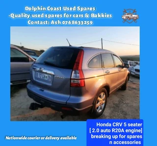 Honda CRV 2.0 petrol auto stripping
