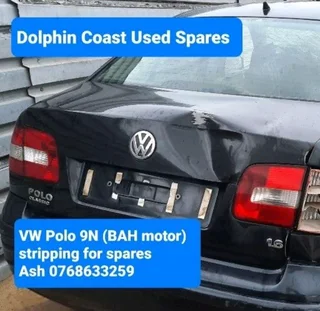 VW Polo 9N 1.6 stripping for spares