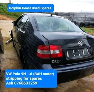 VW Polo 9N 1.6 stripping for spares
