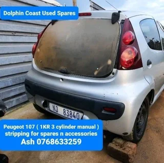 Peugeot 107 Hatch stripping for spares