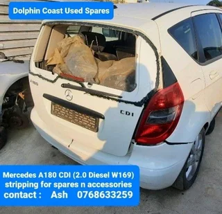 Mercedes A180 CDI stripping for Spares