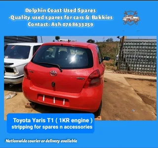Toyota Yaris T1 stripping for spares