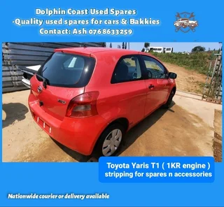 Toyota Yaris T1 stripping for spares