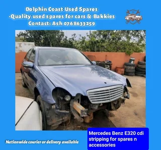 Mercedes E320 diesel CDI stripping