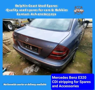 Mercedes E320 diesel CDI stripping