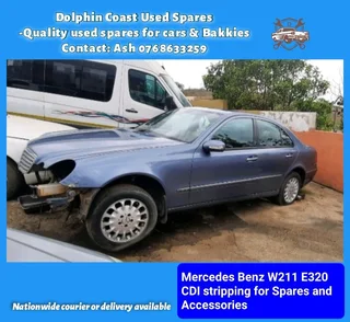 Mercedes E320 diesel CDI stripping