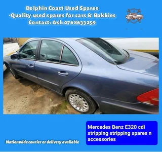 Mercedes E320 diesel CDI stripping