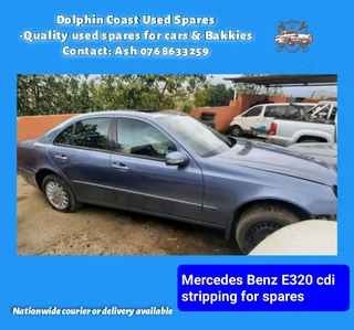 Mercedes E320 diesel CDI stripping