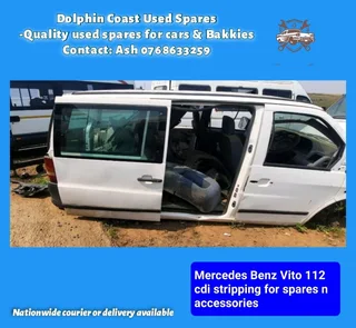 Mercedes Benz Vito stripping for Spares