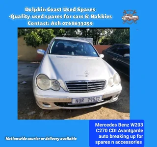 Mercedes Benz W203 C270 CDI Avantgarde auto stripping