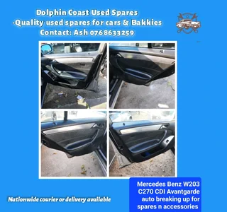 Mercedes Benz W203 C270 CDI Avantgarde auto stripping