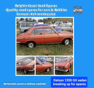 Datsun 1200 sedan stripping