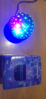 Rotating star night light projector brand new for sale