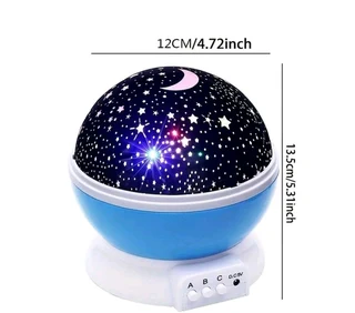 Star globe nightlight projector usb powred makes a great gift