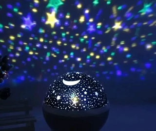 Star globe nightlight projector usb powred makes a great gift