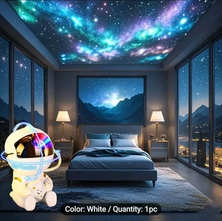 Spaceman stunning sky constilation nightlight projector brand new