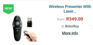 Bluetooth wireless presentation lazer pointer brand new for sale