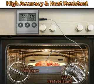 Braai cooking thermometer with probe brand new