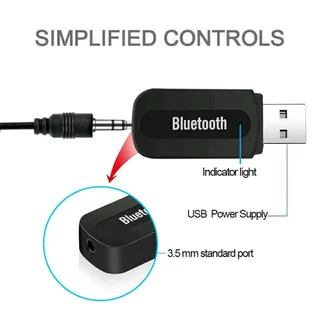 Bluetooth car audio receiver auxiliary imput USB powered brand new