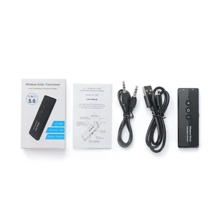 Bluetooth 3 in 1 transmitter receiver built-in lithium ion battery
