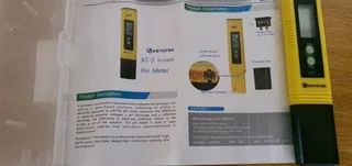 Ph meter testers brand new with calibration powder and carry case