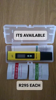 Ph meter testers brand new with calibration powder and carry case