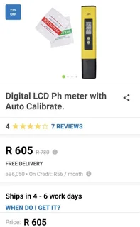 Ph meter testers brand new with calibration powder and carry case