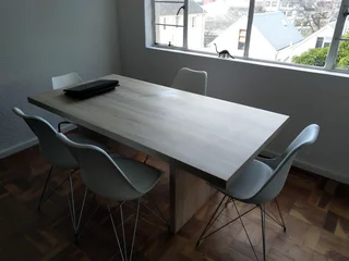 Large Dining table and 4 chairs