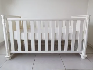 Baby cot and mattress for sale