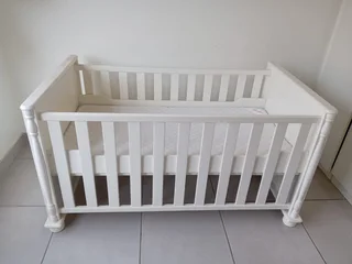 Baby cot and mattress for sale