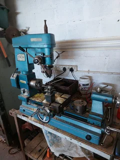 Lathe milling machine