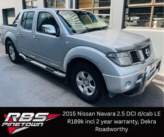 2015 Nissan Navara 2.5 dCi 4x2 LE D/Cab