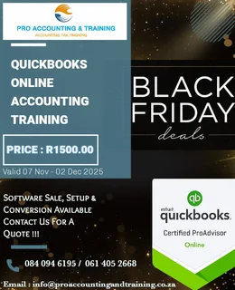 BLACK FRIDAY SPECIAL – LIMITED TIME ONLY! BOOKKEEPING /PAYROLL COMBO COURSE &#64; R3000