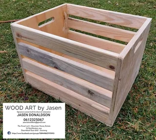 Wooden boxes &amp; crates