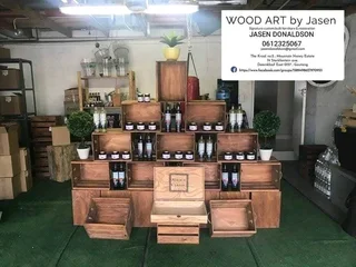 Wooden boxes &amp; crates