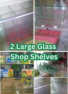 Glass shop displays