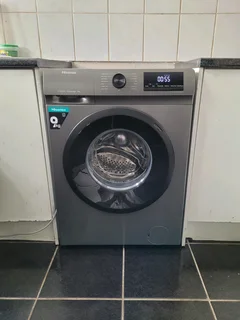 9kg Hisense steam inverter Washing Machine