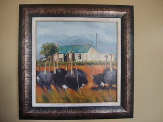 Original Oil Painting – “Ostrich” by Mien Greyling