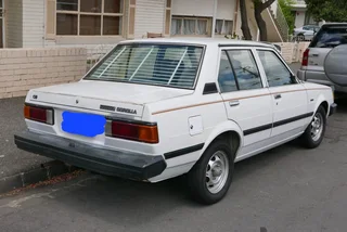 1984 Toyota Corolla Stripping For Spares