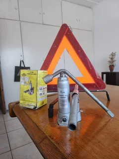 Tow Hooks Jacks Wheel Spanners Triangles Etc.